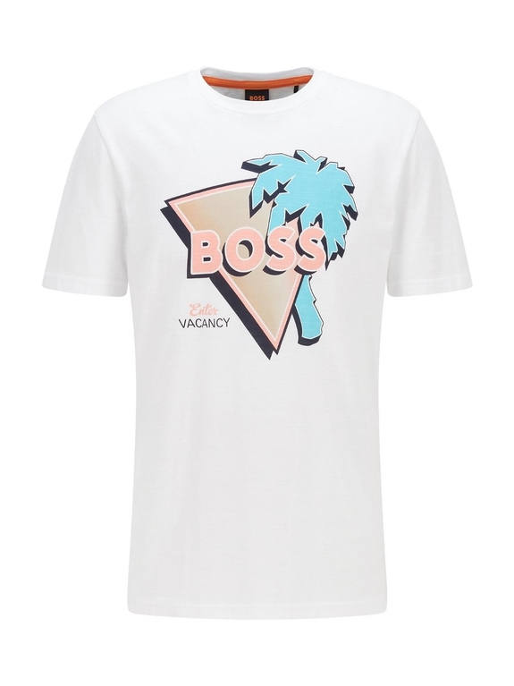 BOSS Casual Tetrusted t-shirt - White